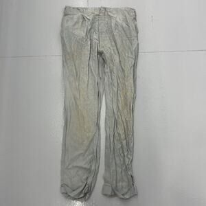 Vintage 50s Hubbard Blue/White Striped Rayon Pants 36x31